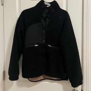 Avalanche Black Teddy Jacket